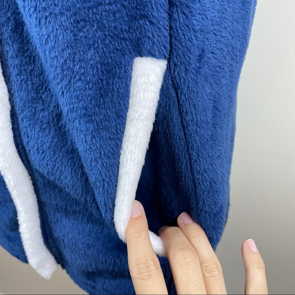 Emerson Street Navy Blue White SC Palmetto Full Zip Fleece Vest Women XL - Picture 5 of 9